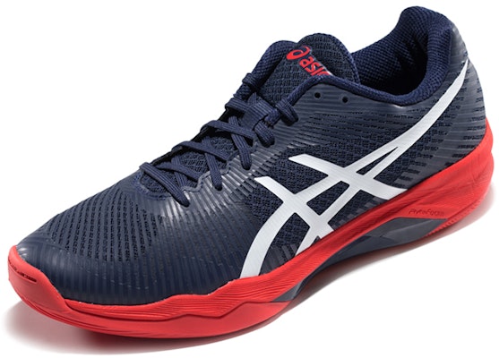 ASICS Volley Elite FF 'Blue Red' B701N-400 Lookbook ASICS Volley Elite FF 'Blue Red' B701N-400