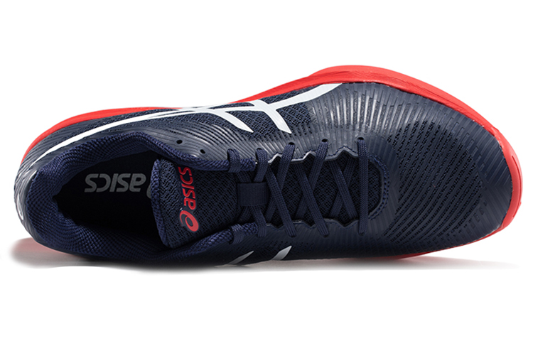 Shop アシックス バレーエリートFF 青×赤 B701N-400