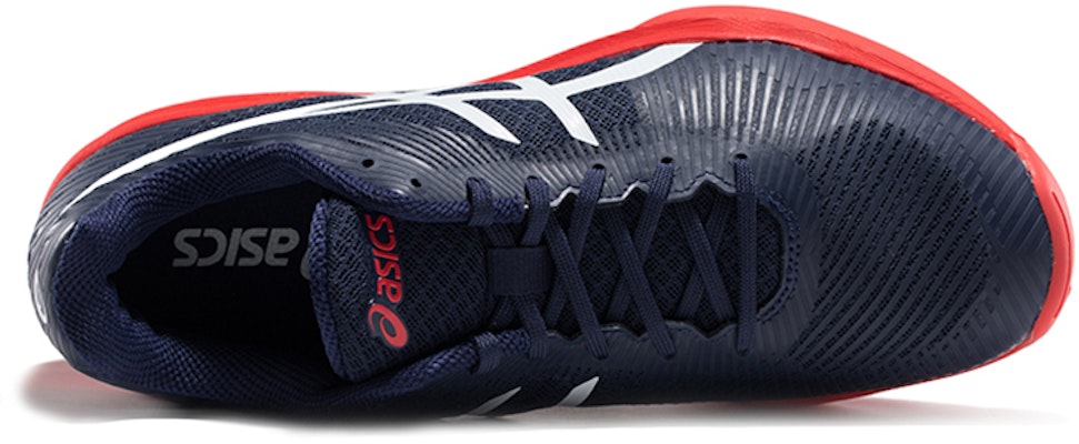 ASICS Volley Elite FF 'Blue Red' B701N-400 Shop ASICS Volley Elite FF 'Blue Red' B701N-400