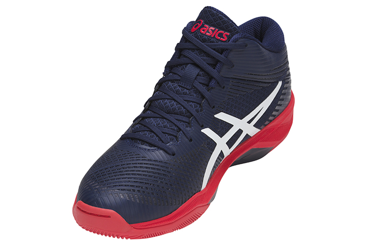 Lookbook ASICS Volley Elite FF MT ''Blu Rosso'' B700N-400