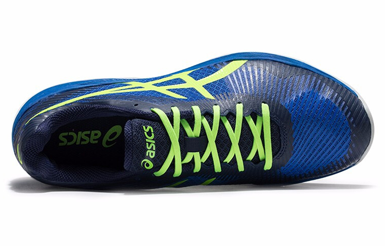 Lookbook 亚瑟士Volley Elite FF蓝色跑步鞋 B701N-407