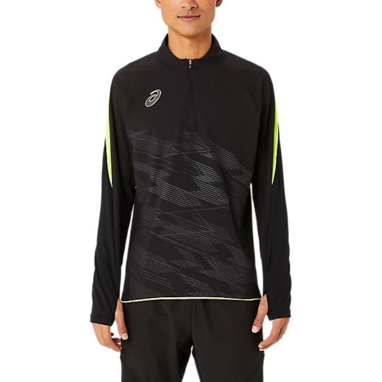 ASICS Wind Barrier Stretch Breathable Jacket Black 2101A296-001