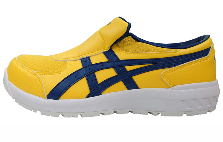 Buy Asics Winjob Jsaa 舒適透氣耐磨 低筒運動跑步鞋 黃藍