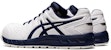 ASICS Winjob CP113 Classic 3E Keselamatan 'Putih Hitam' 1273A055-100