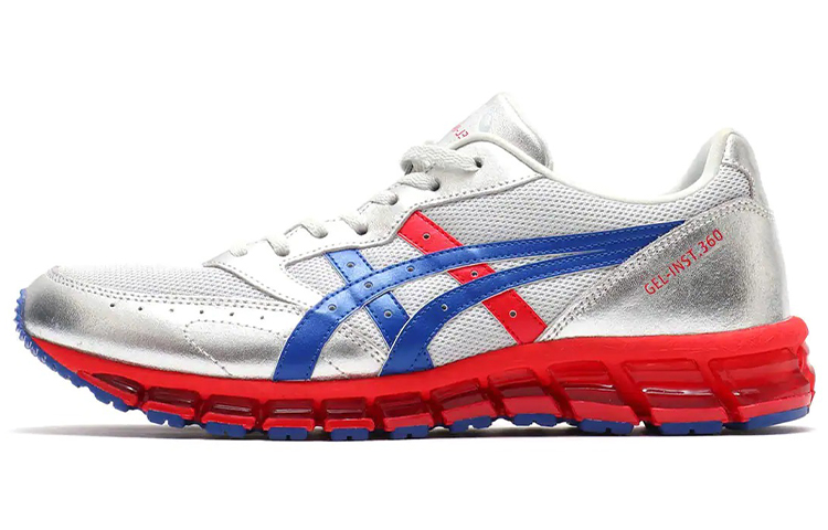 ASICS x Atmos Gel-Inst 360 Shoes 'Metallic Silver Blue Red' 1023A007-020