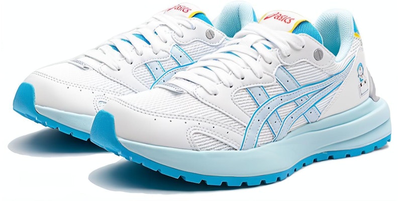 ASICS X Doraemon Tarther Sc 'Putih Biru' 1204A153-100 Lookbook ASICS X Doraemon Tarther Sc 'Putih Biru' 1204A153-100