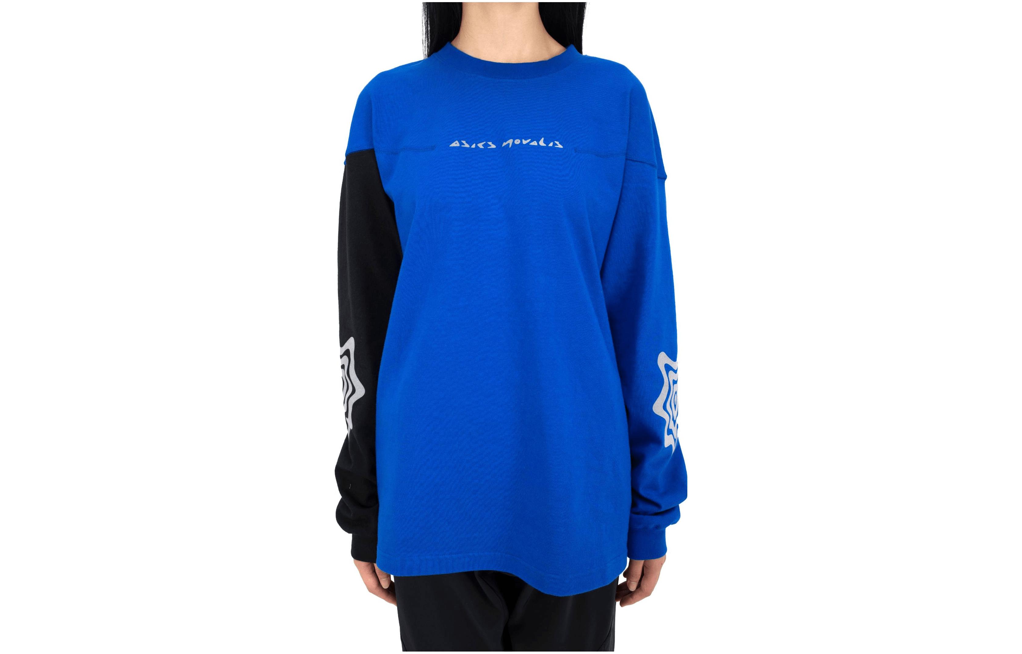 ASICS x KIKO KOSTADINOV BIXANCE FW23 Oversized Colorblock Sweatshirt Blue Unisex AKK-BLS-03