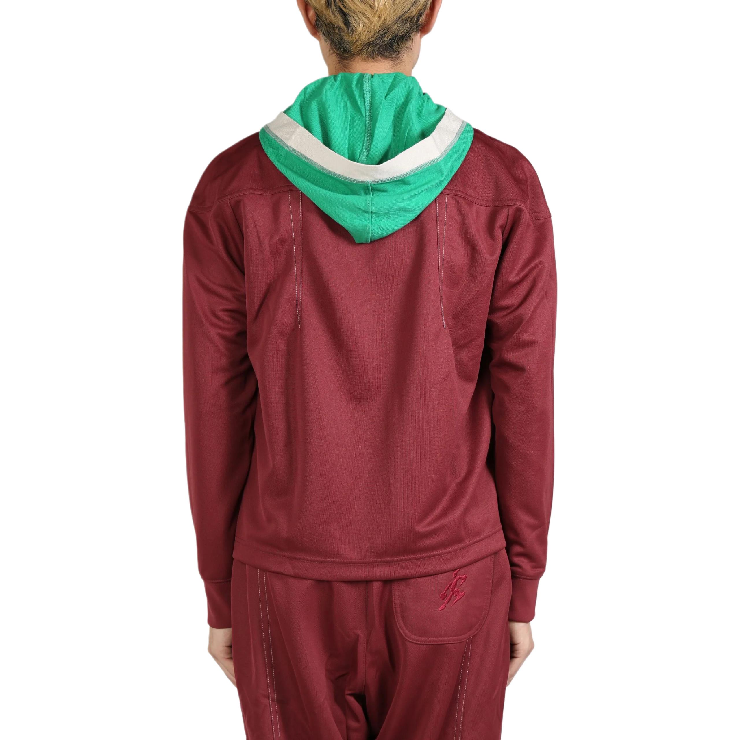 Lookbook 아식스 x 키코 코스타디노프 컬러블록 집업 후디 재킷 유니섹스 레드 2203A295-600