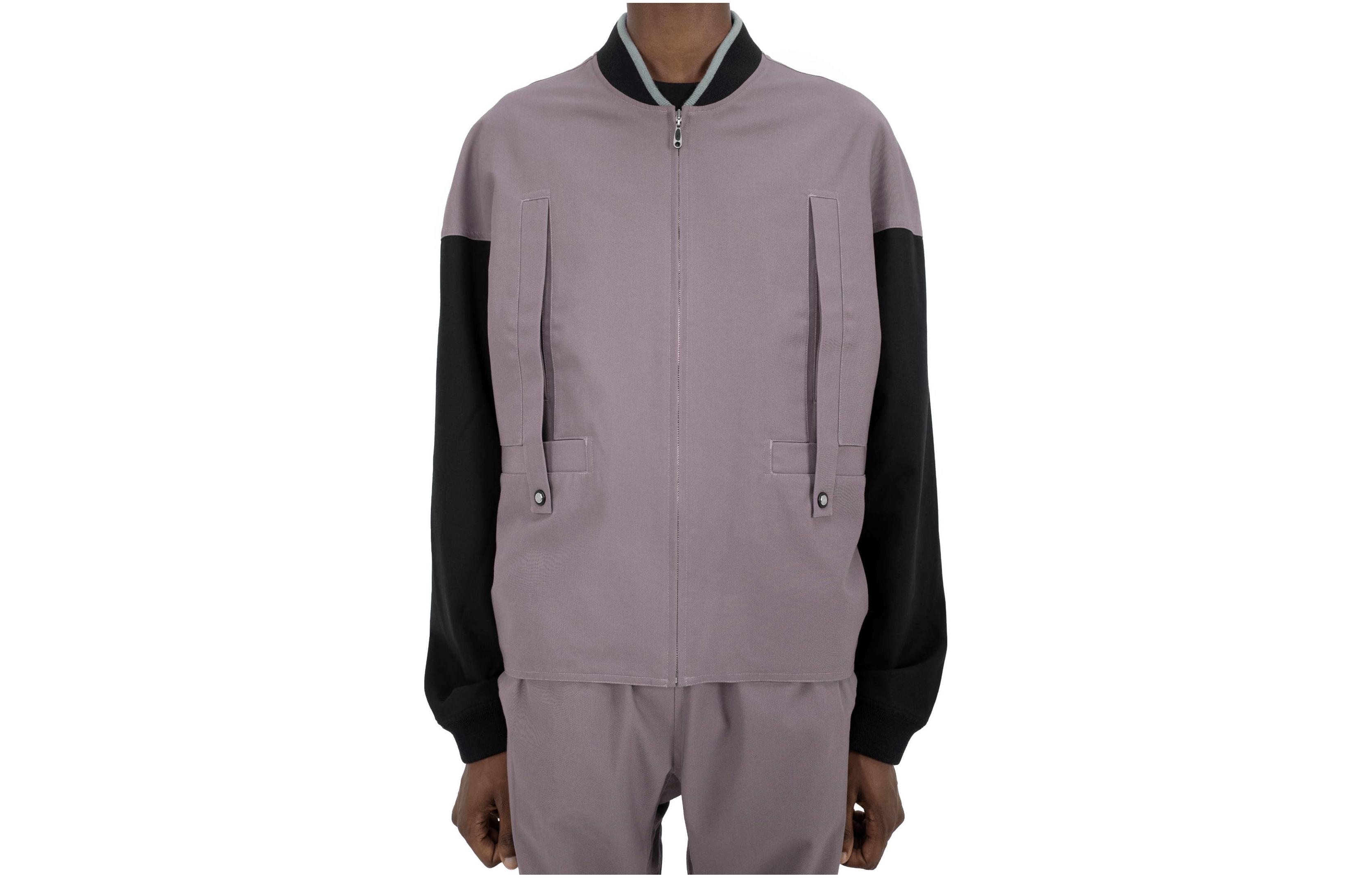 ASICS x KIKO KOSTADINOV FW23 Colorblock Ribbed Zip Jacket Unisex Copper Purple AKK-BLS-05