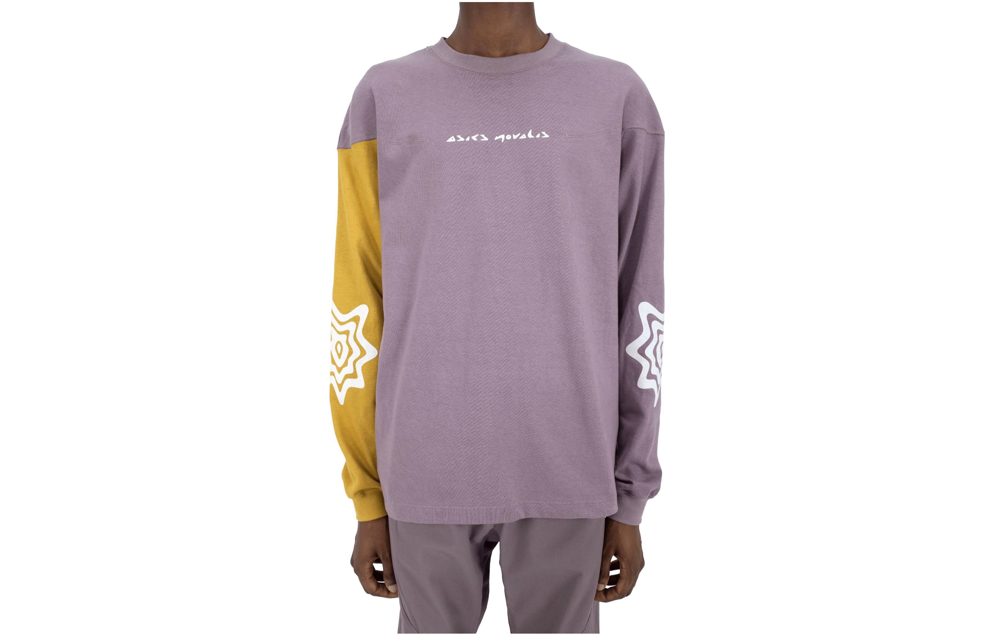 ASICS x KIKO Kostadinov FW23 Oversized Purple Sweatshirt Unisex with Embroidery AKK-BLS-02