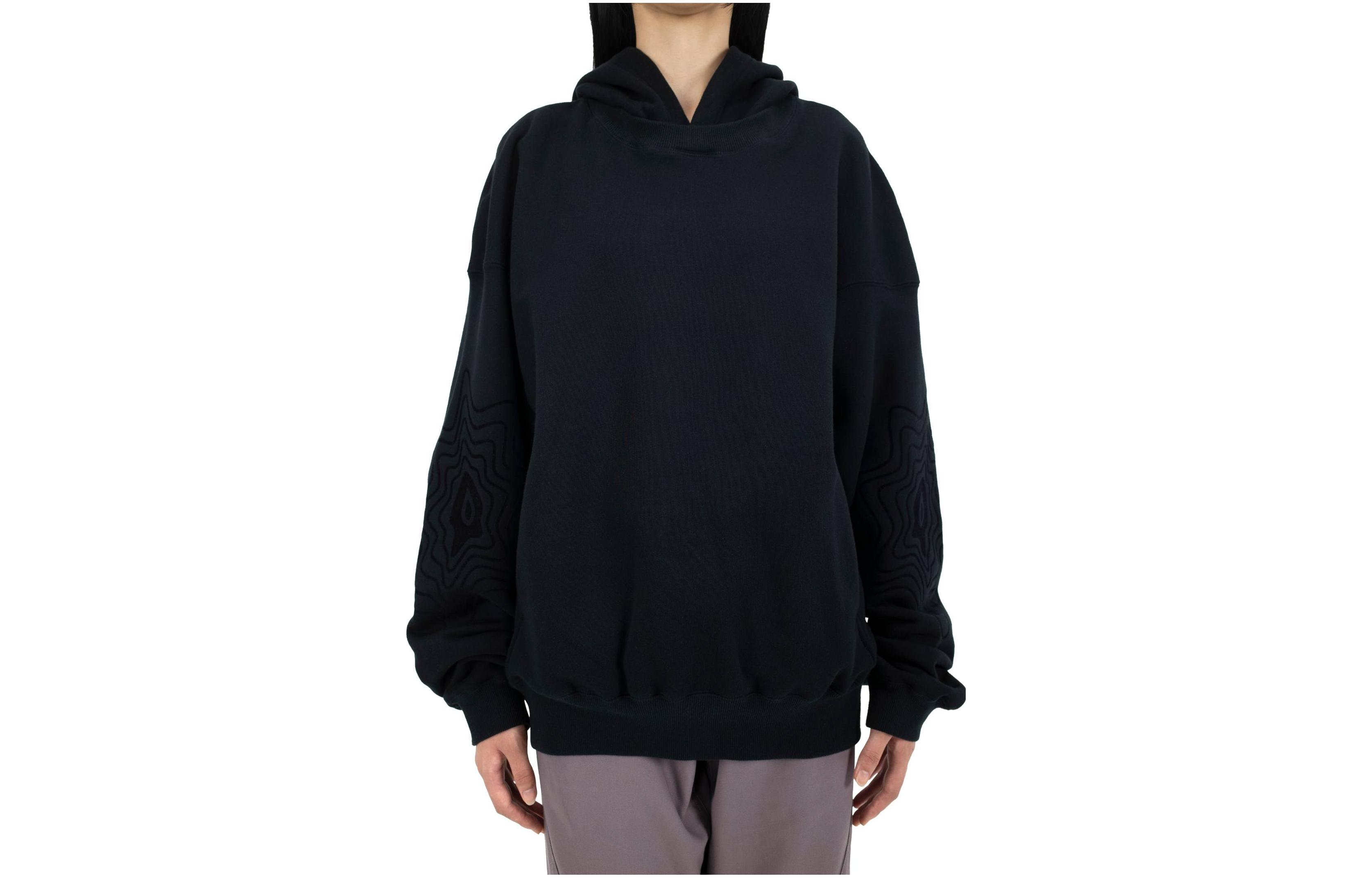 ASICS KIKO KOSTADINOV FW23 Reflective Hoodie Black Unisex Collaboration AKK-BLS-06