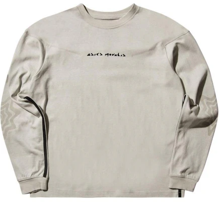 ASICS x Kiko Kostadinov Gray Crewneck Sweatshirt Letter Print Long Sleeve 2203A305-020 Buy ASICS x Kiko Kostadinov Gray Crewneck Sweatshirt Letter Print Long Sleeve 2203A305-020