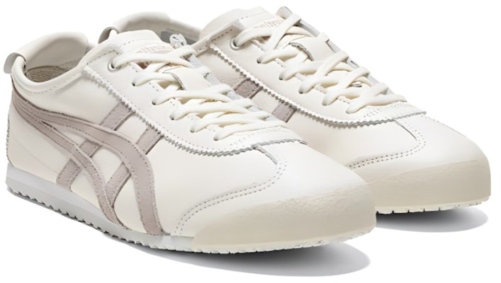 Onitsuka Tiger鬼塚虎 MEXICO 66 舒適 輕便 低筒 運動休閒鞋 男女同款 米白色 Lookbook Onitsuka Tiger鬼塚虎 MEXICO 66 舒適 輕便 低筒 運動休閒鞋 男女同款 米白色