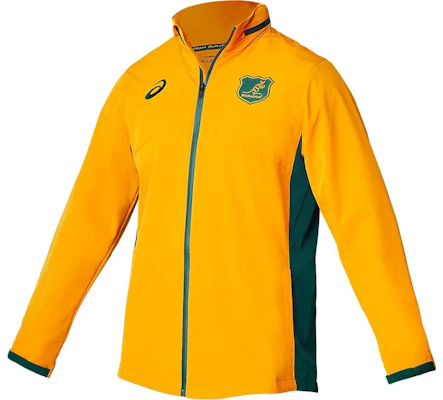 ASICS Yellow Zip-Up High Neck Printed Logo Jacket 2111B768-750 Buy ASICS Yellow Zip-Up High Neck Printed Logo Jacket 2111B768-750