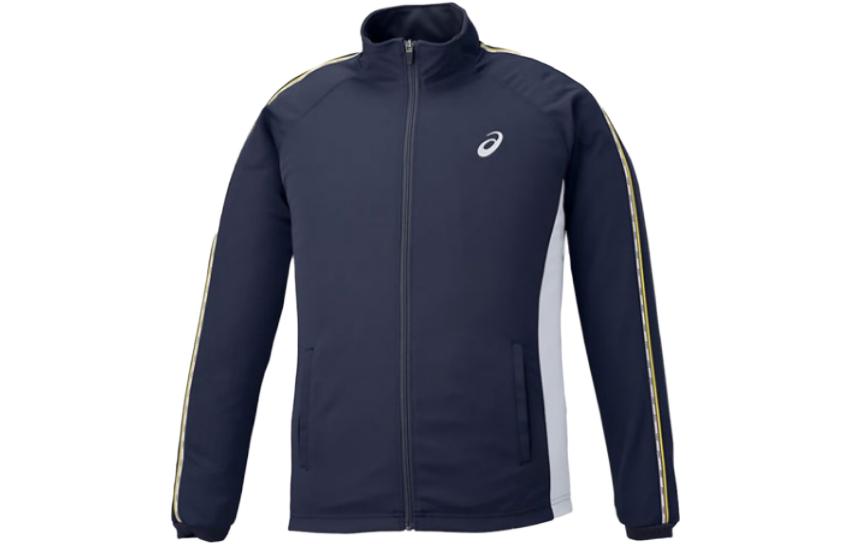 ASICS Zip-Up High Neck Jacket Blue 2031D811-400