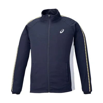 ASICS Zip-Up High Neck Jacket Blue 2031D811-400
