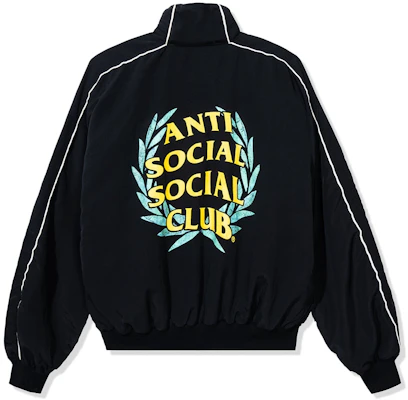 ASSC Anti Social Social Club Laurel Logo 可翻轉拉鍊外套 男女 黑色 ASSC24OLYMSS216 Buy ASSC Anti Social Social Club Laurel Logo 可翻轉拉鍊外套 男女 黑色 ASSC24OLYMSS216
