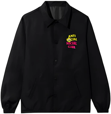 Chaqueta Negra Manga Larga Anti Social Social Club con Estampado de Letras 7012125-BLACK Buy Chaqueta Negra Manga Larga Anti Social Social Club con Estampado de Letras 7012125-BLACK