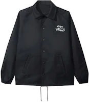 ASSC Anti Social Social Club Skull Print Button-Up Jacket Black Long Sleeve 1FW19010307MGWC-BLAC ASSC Anti Social Social Club Skull Print Button-Up Jacket Black Long Sleeve 1FW19010307MGWC-BLAC