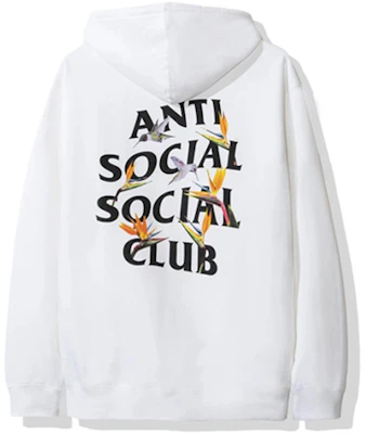 ASSC アンチソーシャルソーシャルクラブ 白 マルチカラー バード レターフーディ ユニセックス ASSW486 Buy ASSC アンチソーシャルソーシャルクラブ 白 マルチカラー バード レターフーディ ユニセックス ASSW486