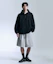Sizing ATEEZ基础款宽松一褶百慕大休闲短裤【灰色】 ATZPT04