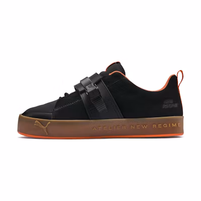 Atelier New Regime Puma Court Platform Brace 'Black Scarlet Ibis'