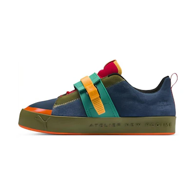 Atelier New Regime Puma Court Platform Brace 'Blue Wing Teal'