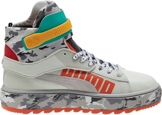 Puma x atelier new top regime basket sneaker boot