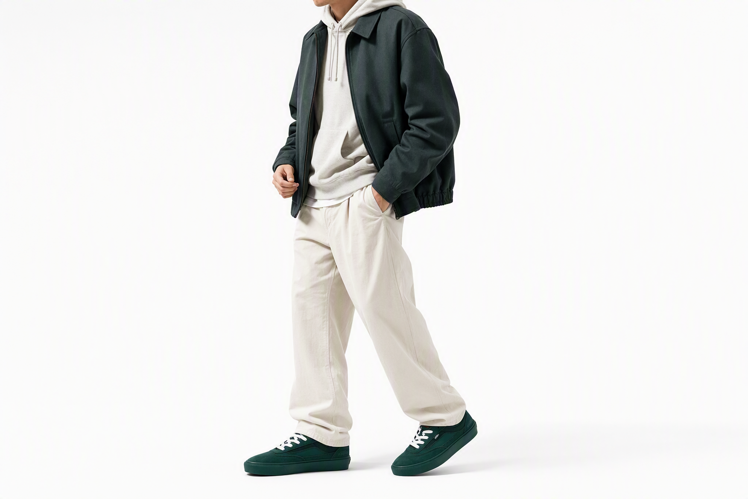 Order Atiba Jefferson x Vans Curren 联名款 '翡翠绿' VN000D85EME