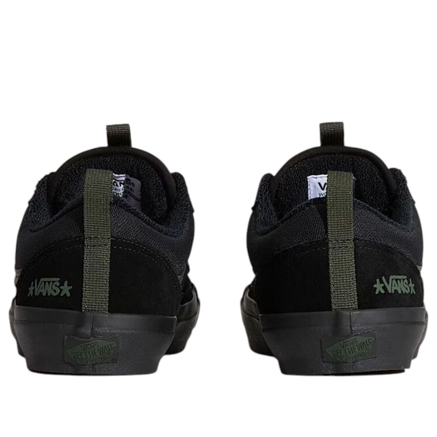 Shop アティバ・ジェファーソン x バンズ オールドスクール 36+ 'ブラック ダークグリーン' VN000D5RNLX