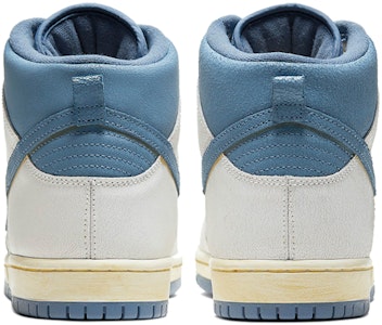 Atlas x Nike SB Dunk High “Lost at Sea” 聯名款 迷失海洋 潮流百搭 高幫休閒板鞋 白藍 特殊鞋盒 Details for Atlas x Nike SB Dunk High “Lost at Sea” 聯名款 迷失海洋 潮流百搭 高幫休閒板鞋 白藍 特殊鞋盒