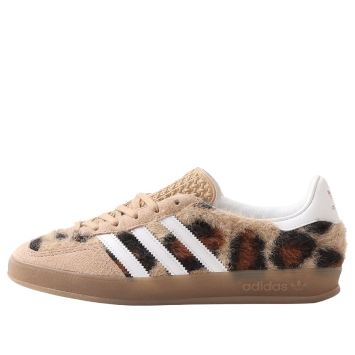 atmos Pink x adidas Gazelle Indoor 'Trinity Leopard Warm Sandstone' JS4599