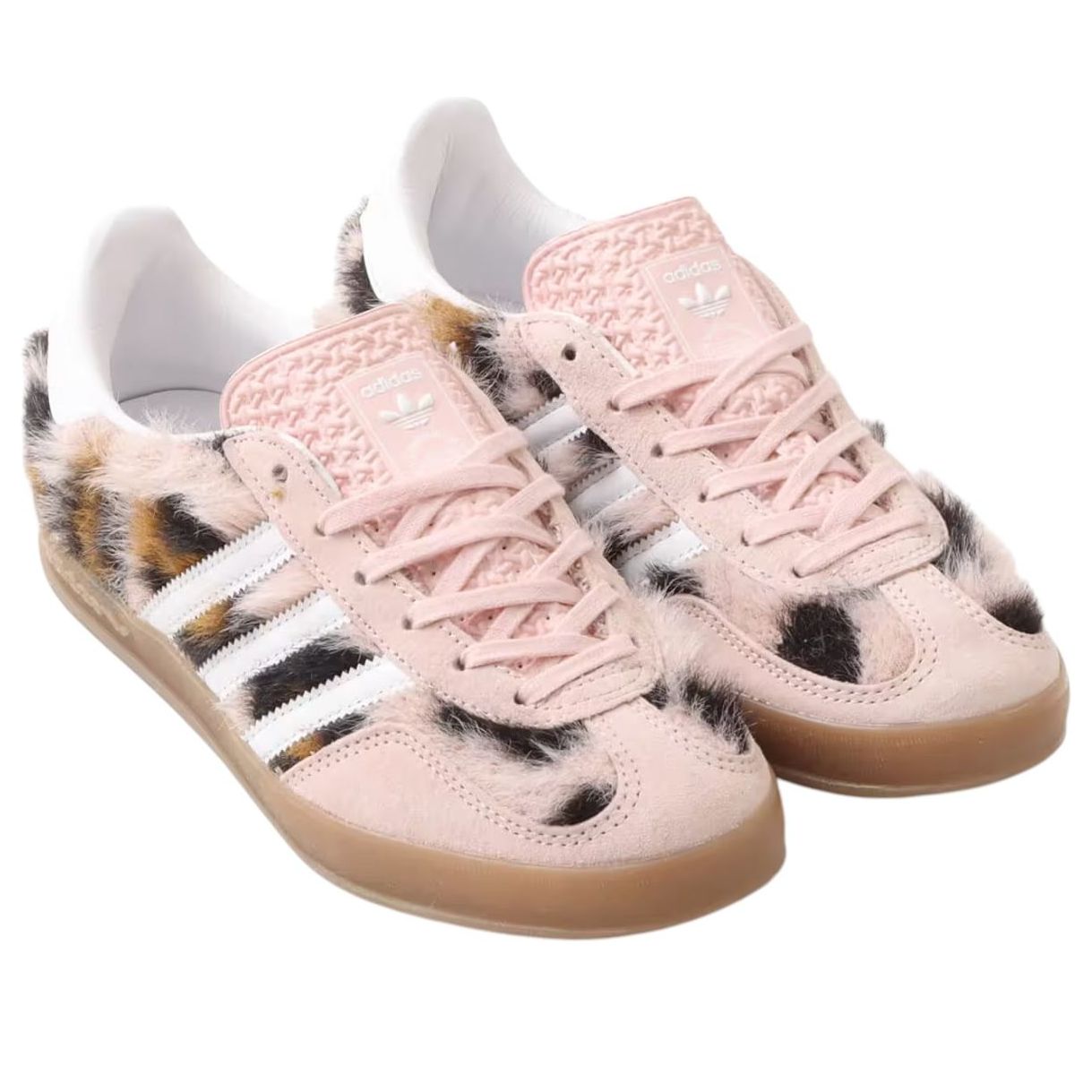 Lookbook atmos Pink x adidas Gazelle Indoor '三合一豹紋沙粉' JS4600
