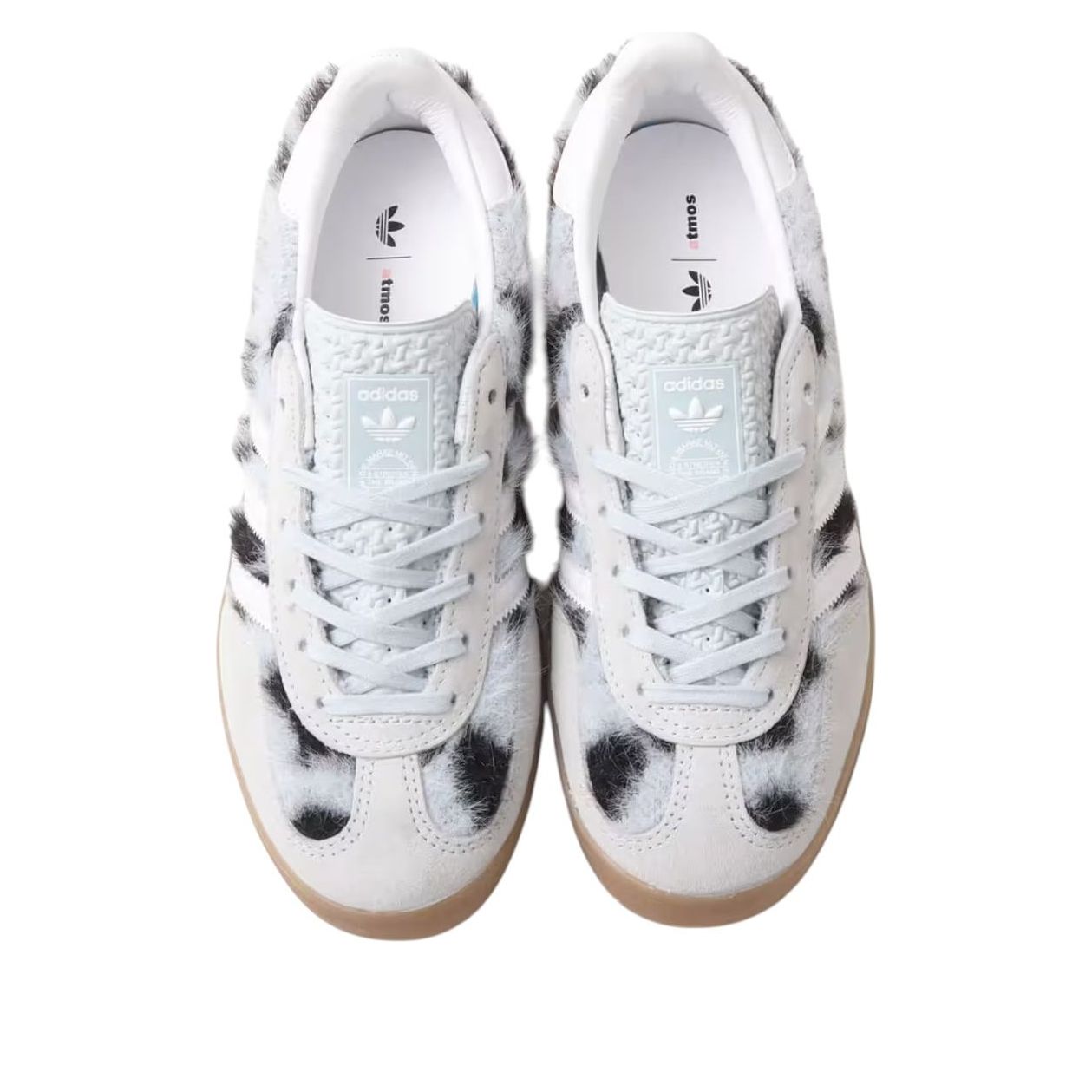 Shop atmos Pink x adidas Gazelle Indoor "三位一体豹纹光晕蓝" JS4598