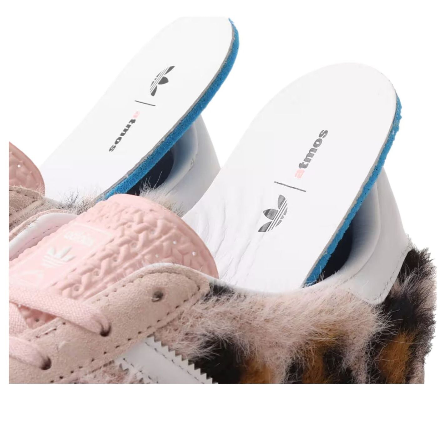 Sizing atmos Pink x adidas Gazelle Indoor '三合一豹紋沙粉' JS4600