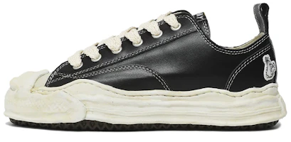 atmos x #FR2 x MIHARA YASUHIRO Hank Distressed Low-Top Sneakers Black/White FRSH0130029 atmos x #FR2 x MIHARA YASUHIRO Hank Distressed Low-Top Sneakers Black/White FRSH0130029