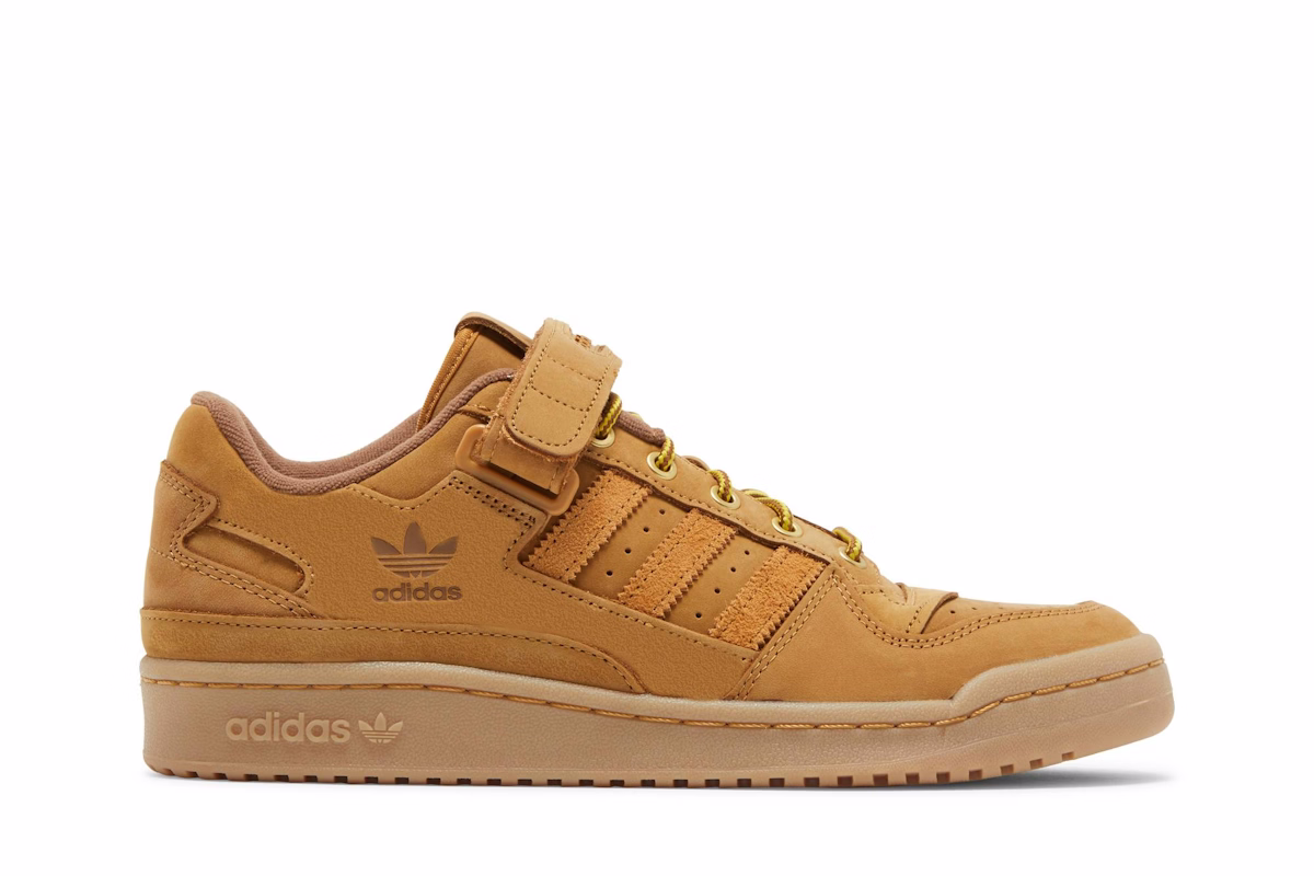 atmos x adidas Forum Low 'Wheat' GX3953