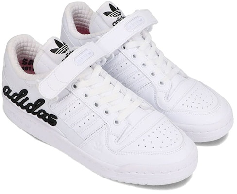atmos x adidas Forum Low 'White Black' GZ7014 Lookbook atmos x adidas Forum Low 'White Black' GZ7014