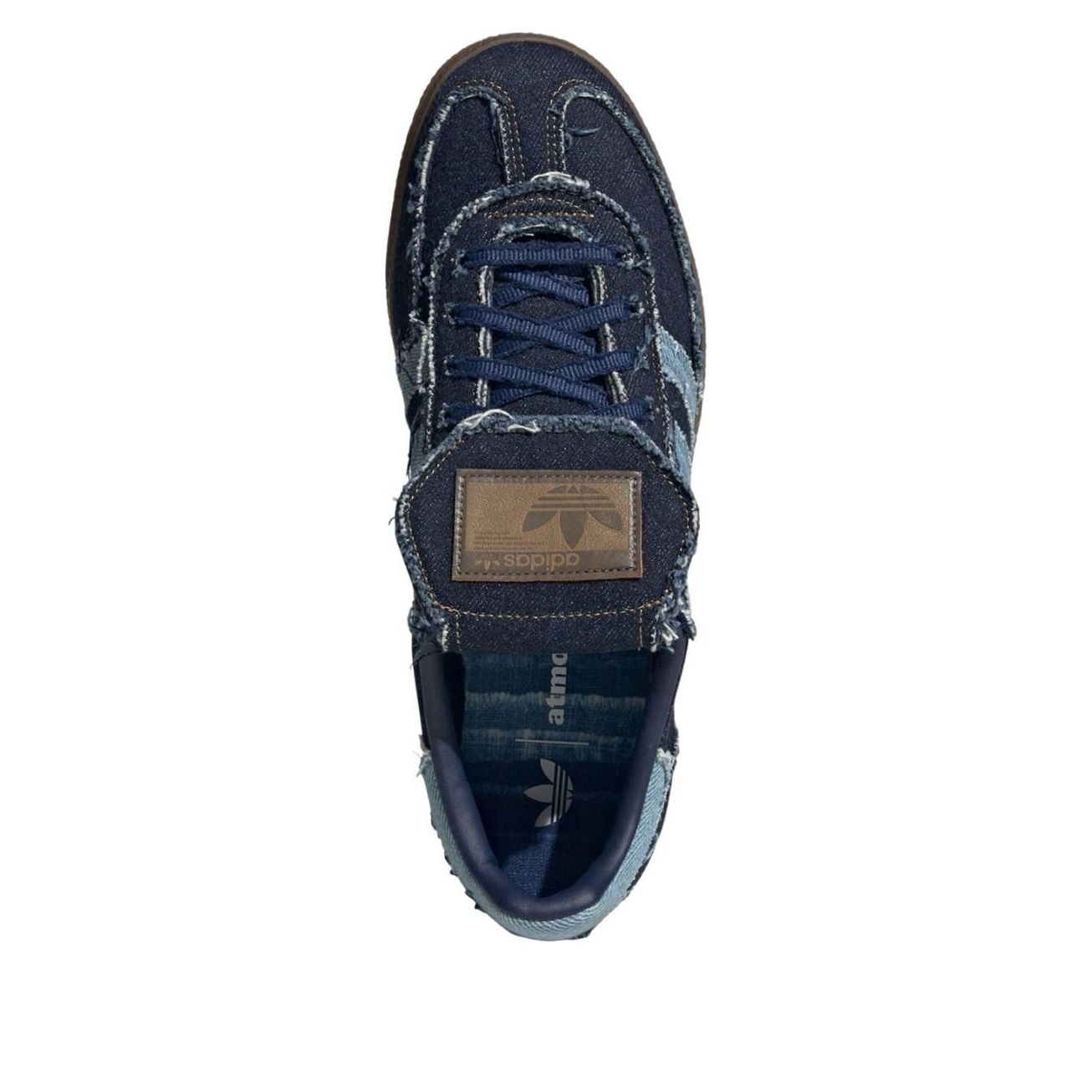 Shop atmos x adidas Handball Spezial ''Denim Pack'' Sepatu Sneakers KJ5754