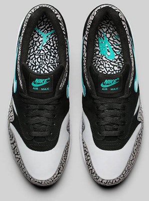 atmos x Air Jordan x Nike Air Max 1 Elephant 923093 001 923093