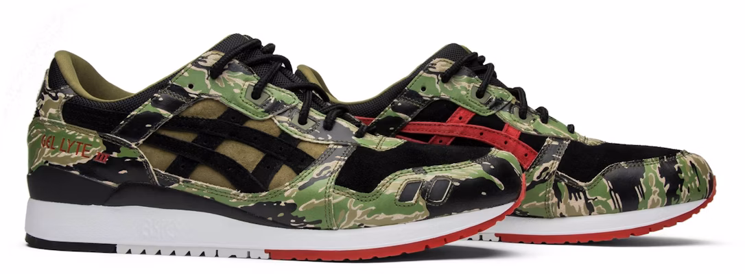atmos x ASICS Gel Lyte 3 'Green Tiger Camo' Sepatu Sneaker HK724-8890 Cheap atmos x ASICS Gel Lyte 3 'Green Tiger Camo' Sepatu Sneaker HK724-8890