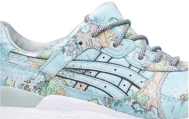 atmos x ASICS Gel Lyte 3 '世界地圖' 1191A197-400 Order atmos x ASICS Gel Lyte 3 '世界地圖' 1191A197-400