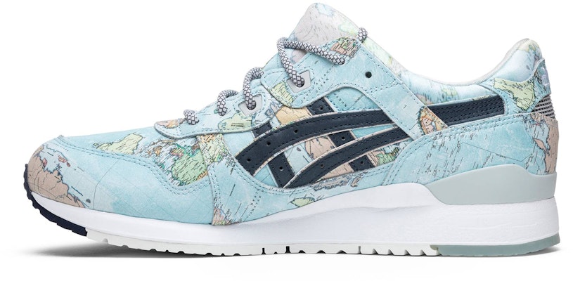 atmos x ASICS Gel Lyte 3 '世界地圖' 1191A197-400 Lookbook atmos x ASICS Gel Lyte 3 '世界地圖' 1191A197-400