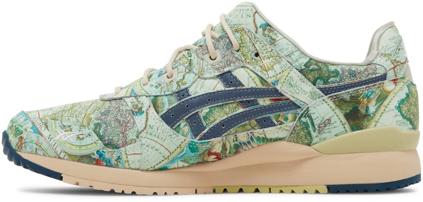 atmos x ASICS Gel Lyte 3 OG 'Aged Map' Peta Usang 1201A856-300 Lookbook atmos x ASICS Gel Lyte 3 OG 'Aged Map' Peta Usang 1201A856-300