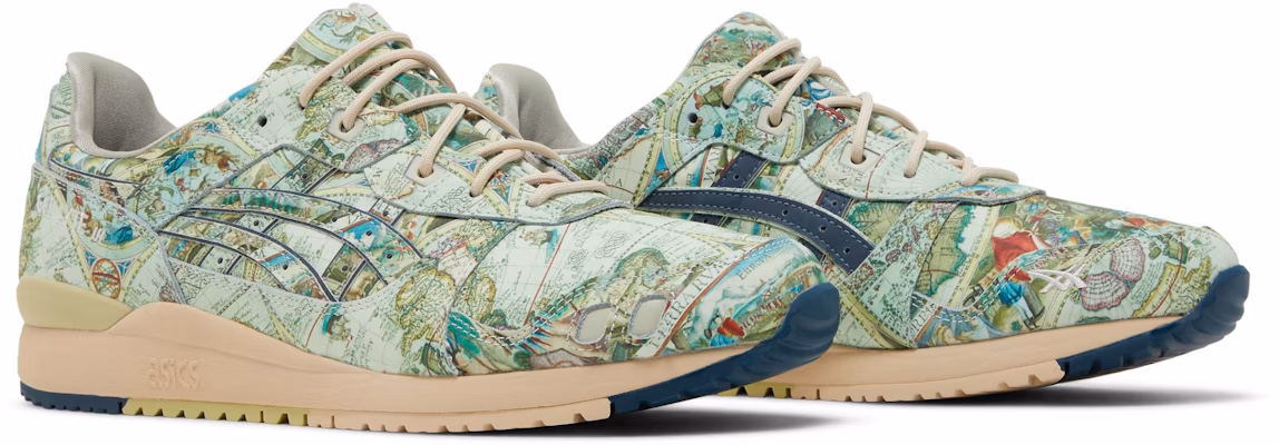 atmos x ASICS Gel Lyte 3 OG 'Aged Map' Peta Usang 1201A856-300 Cheap atmos x ASICS Gel Lyte 3 OG 'Aged Map' Peta Usang 1201A856-300