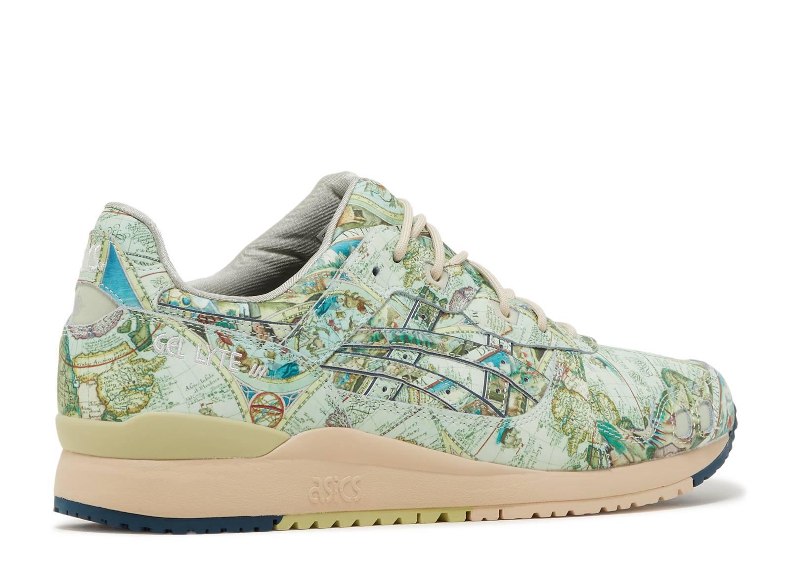 atmos x ASICS Gel Lyte 3 OG 'Aged Map' 1201A856‑300 - 1201A856-300 ...