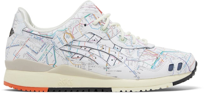 atmos x ASICS Gel-Lyte 3 OG 'Tokyo Subway' Sepatu Sneaker 1201A528-100 Buy atmos x ASICS Gel-Lyte 3 OG 'Tokyo Subway' Sepatu Sneaker 1201A528-100