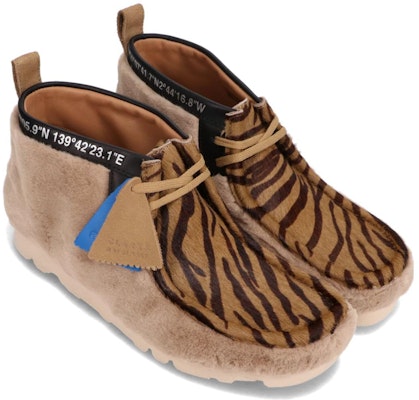 atmos x Clarks Wallabee ''Maple Tiger PRT'' Sepatu Pria Original Terbaru. 26156735 Lookbook atmos x Clarks Wallabee ''Maple Tiger PRT'' Sepatu Pria Original Terbaru. 26156735