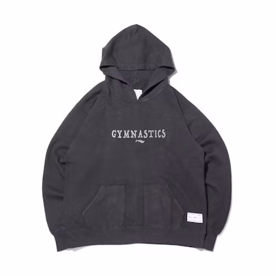 atmos LI-NING FYutaka Black Logo Print Pullover Hoodie Unisex Invl20h1003-2