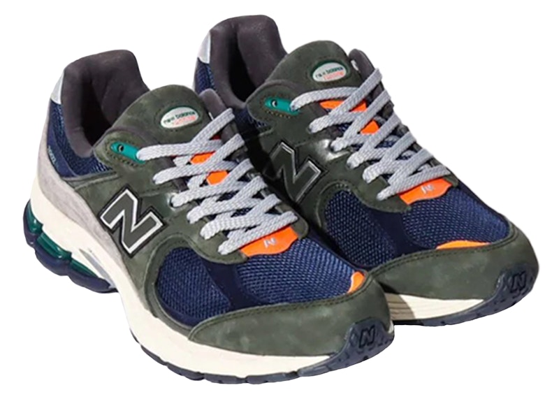 Buy atmos x New Balance 2002R 'RF Navy Olive' Sneaker Pria Wanita